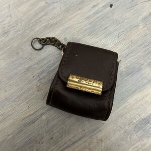 Coach mini bag keychain